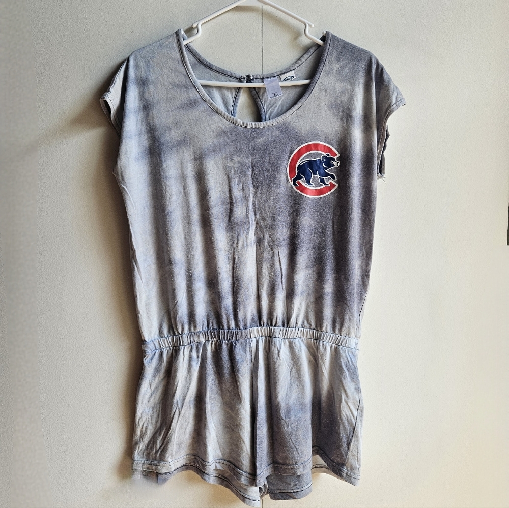 Chicago Cubs Concepts Sport Romper Sleepwear in Women's L - Picture 2 of 12